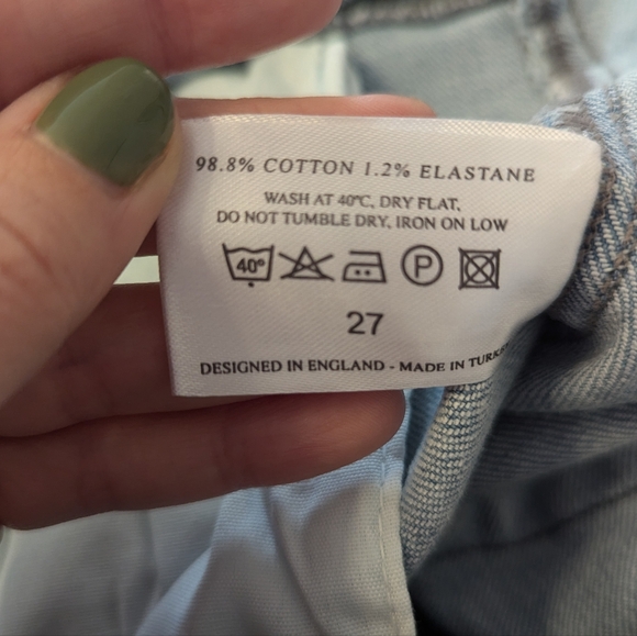 Donna IDA NWT Size 27 Heart Pockets Pants - Picture 6 of 7